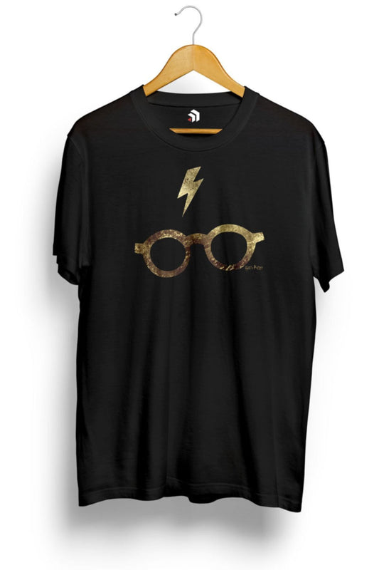 Harry Potter Glasses And Scar Baskılı Tişört