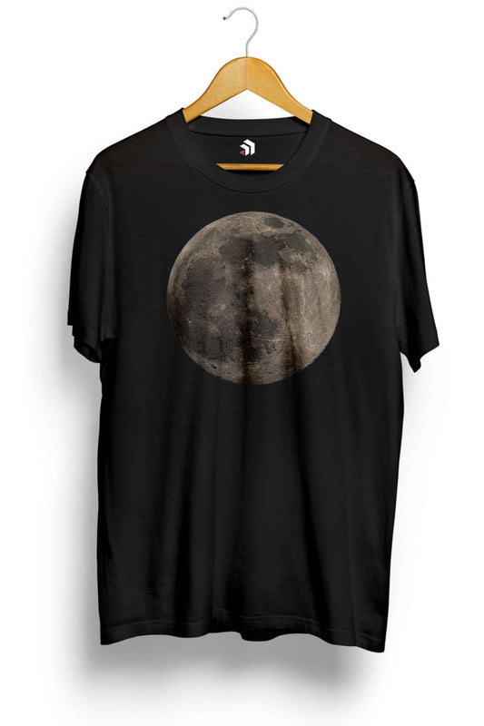 Full Moon Baskılı Tişört