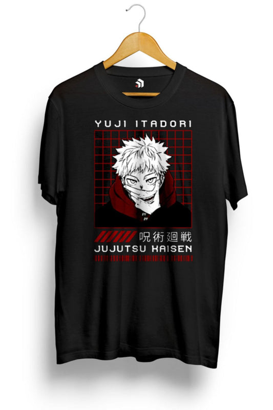 Jujutsu Kaisen - Yuji Box Anime Baskılı Tişört