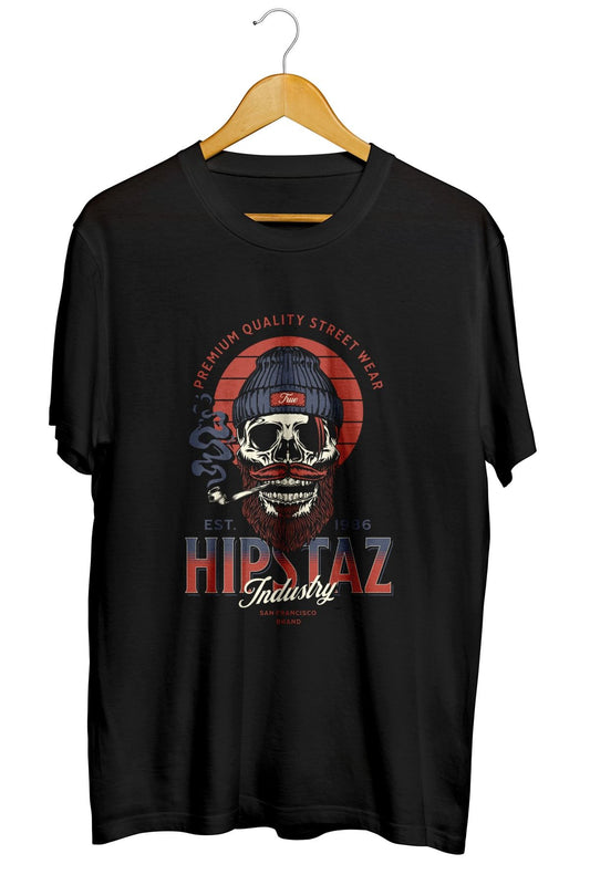Hipstaz Baskılı Unisex Tişört