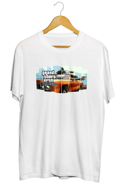 Gta San Andreas Baskılı Unisex Tişört
