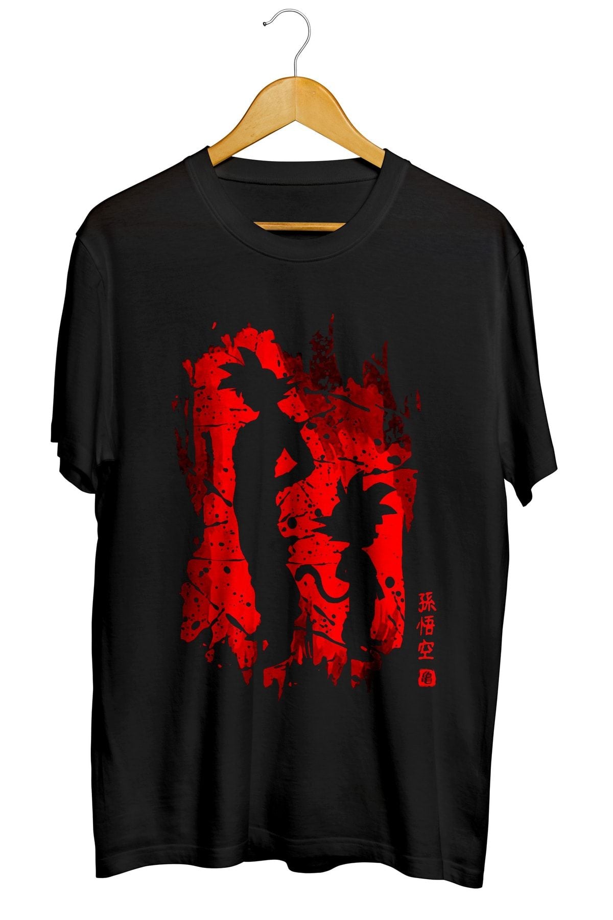 Songoku Songohan Anime Baskılı Unisex Tişört