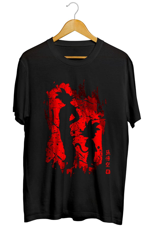 Songoku Songohan Anime Baskılı Unisex Tişört