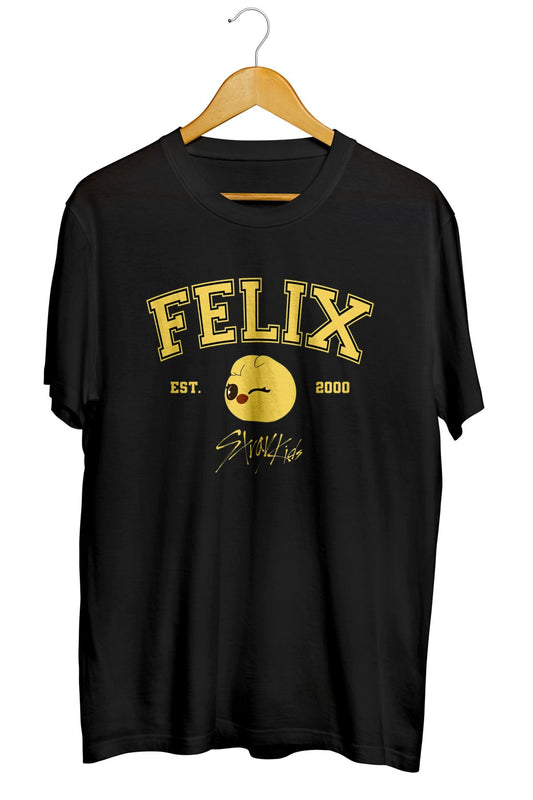 Felix Cute Member Baskılı Kaliteli Unisex Tişört