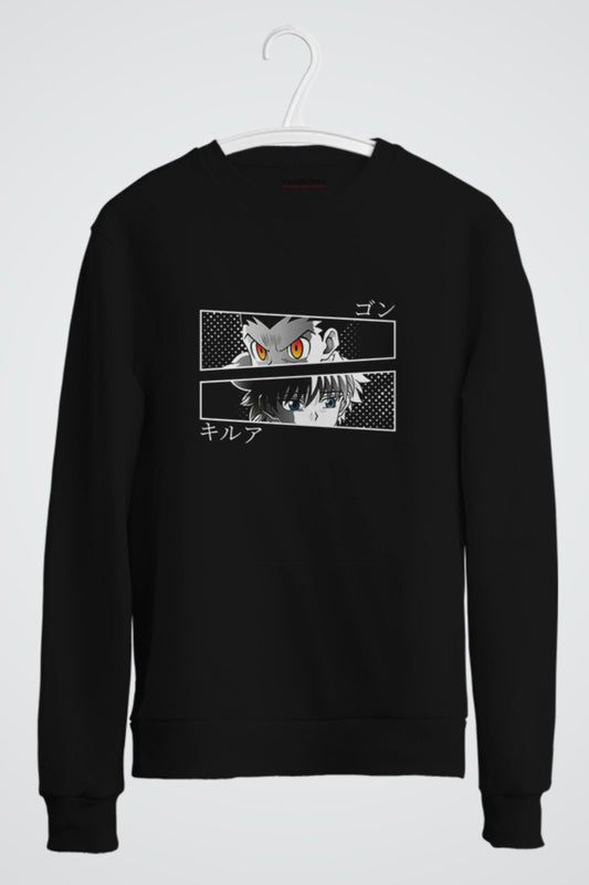 Killua And Gon Anime Baskılı Sweatshirt
