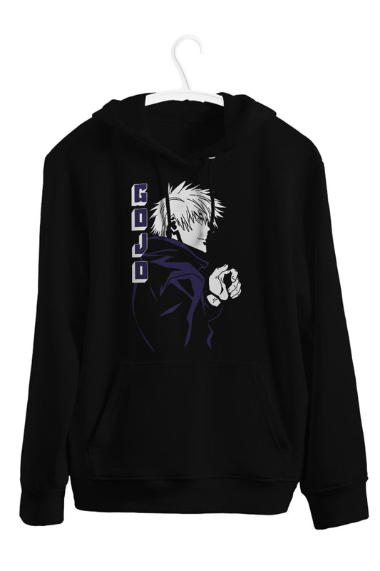 Gojo Active Anime Baskılı Unisex Kapşonlu