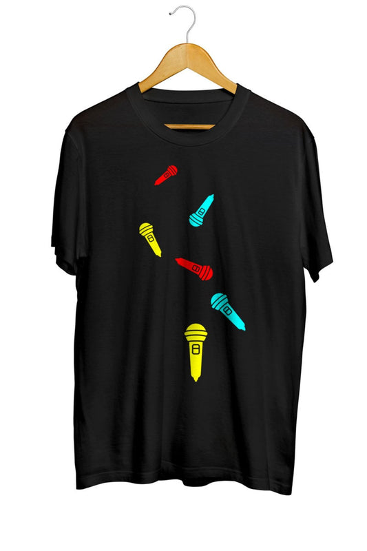 Microphone Icon Unisex Tişört