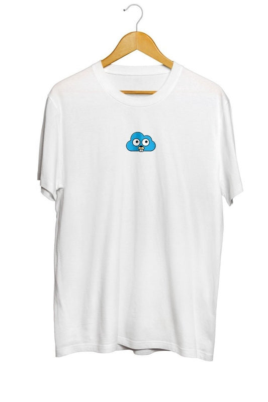 Golang Gopher Cloud Baskılı Unisex Tişört