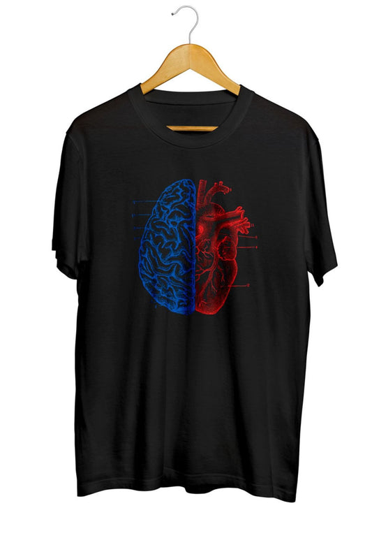 Heart And Brain Tişört