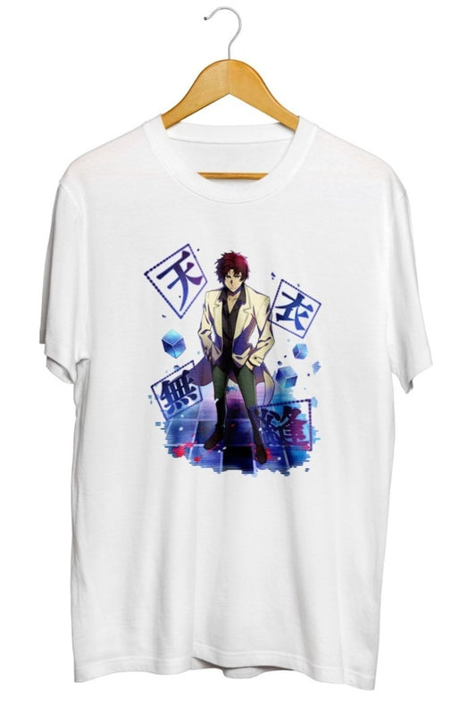 Bungo Stray Dogs Sakunosuke Oda Baskılı Unisex Tişört
