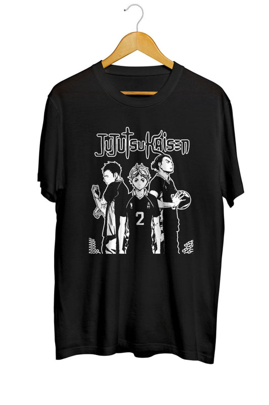 Jujutsu Kaisen Haikyuu Anime Tişört