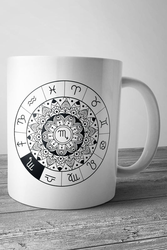 Scorpio - Akrep Burcu Baskılı Kupa Bardak