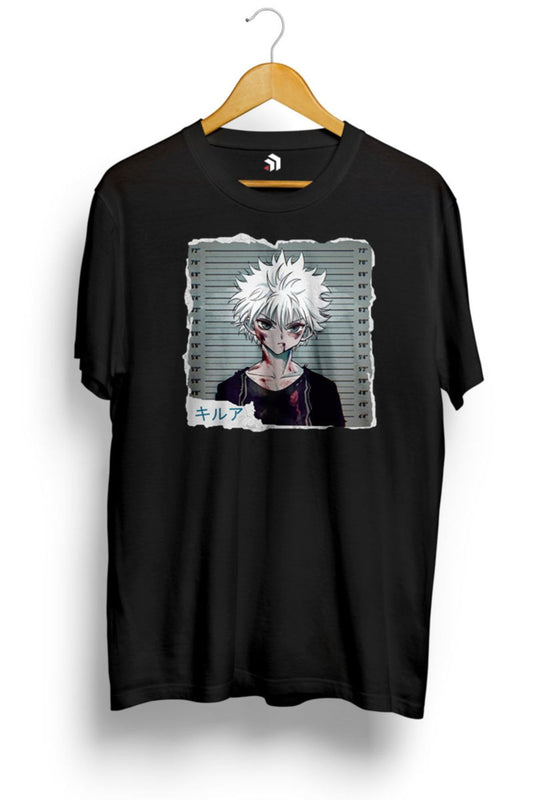 Behind The Scenes |killua Zoldyck Anime Baskılı Tişört