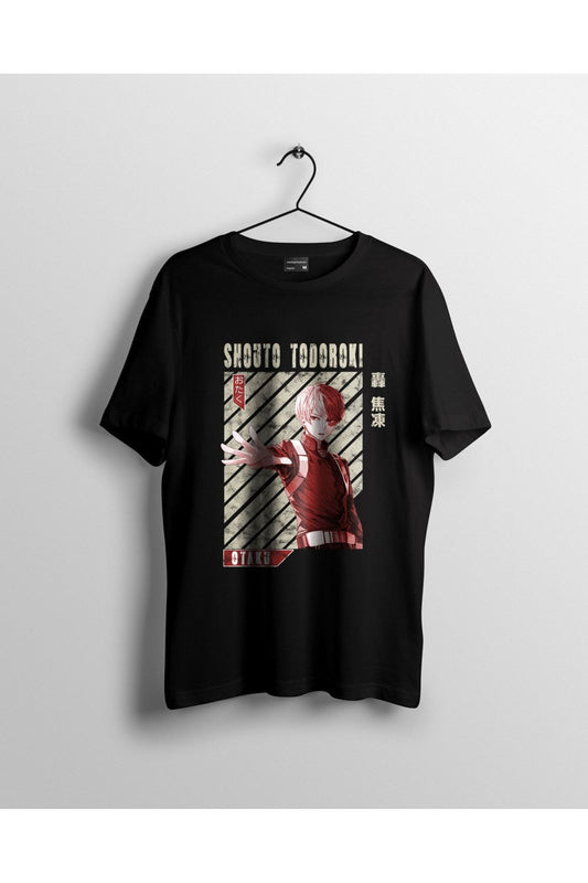 My Hero Academia- Shoto Todoroki Anime Tişört