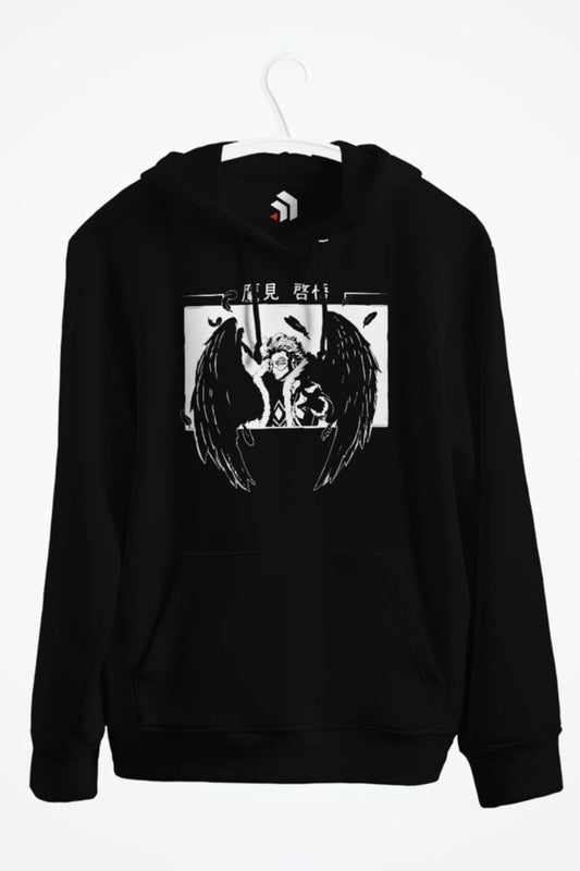 Hawks Bird Boy Anime Baskılı Kapşonlu Sweatshirt