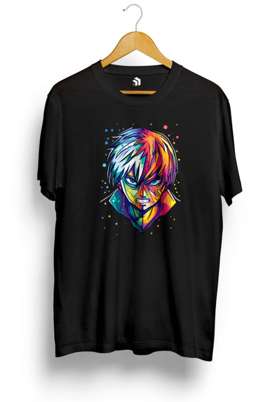 Todoroki Shoto Anime Baskılı Tişört