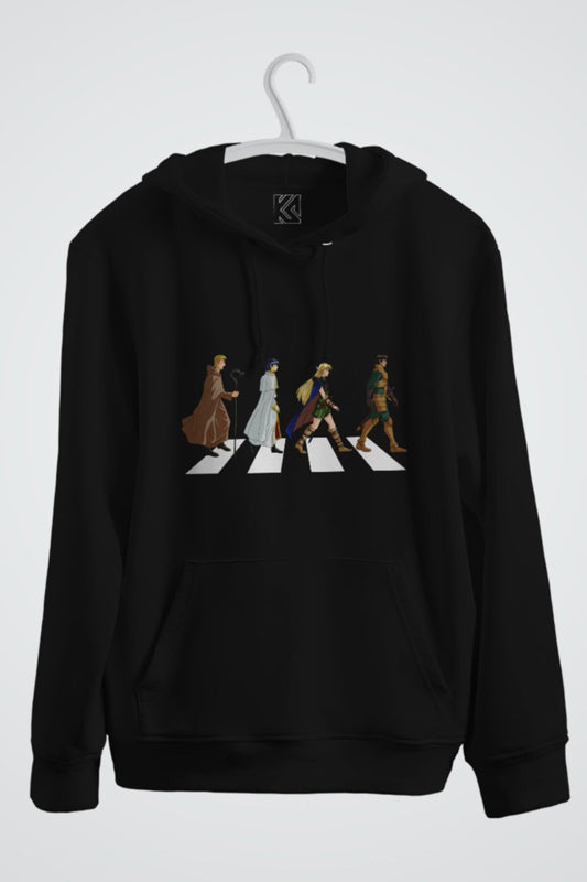 Lodoss Road Baskılı Kapşonlu Sweat