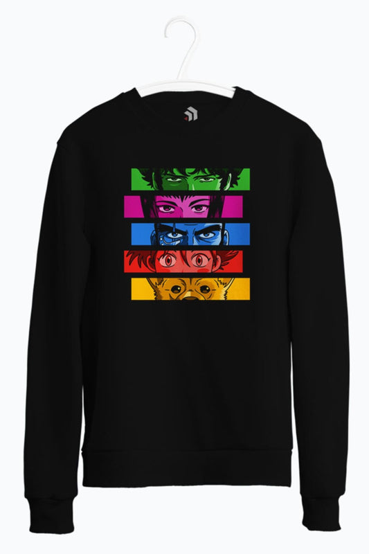 Too Good, Too Bad Anime Baskılı Kapşonlu Sweatshirt