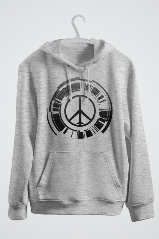 War Never Changes Baskılı Kapşonlu Sweat