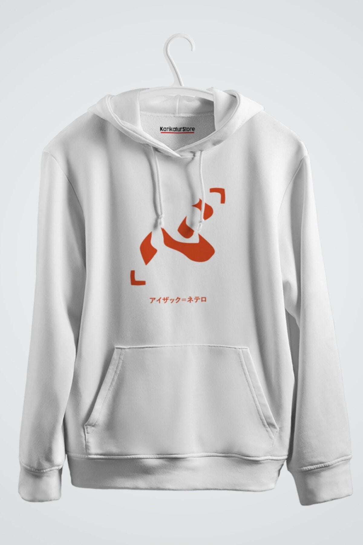 Isaac Netero Lucky Symbol Baskılı Kapşonlu Sweat