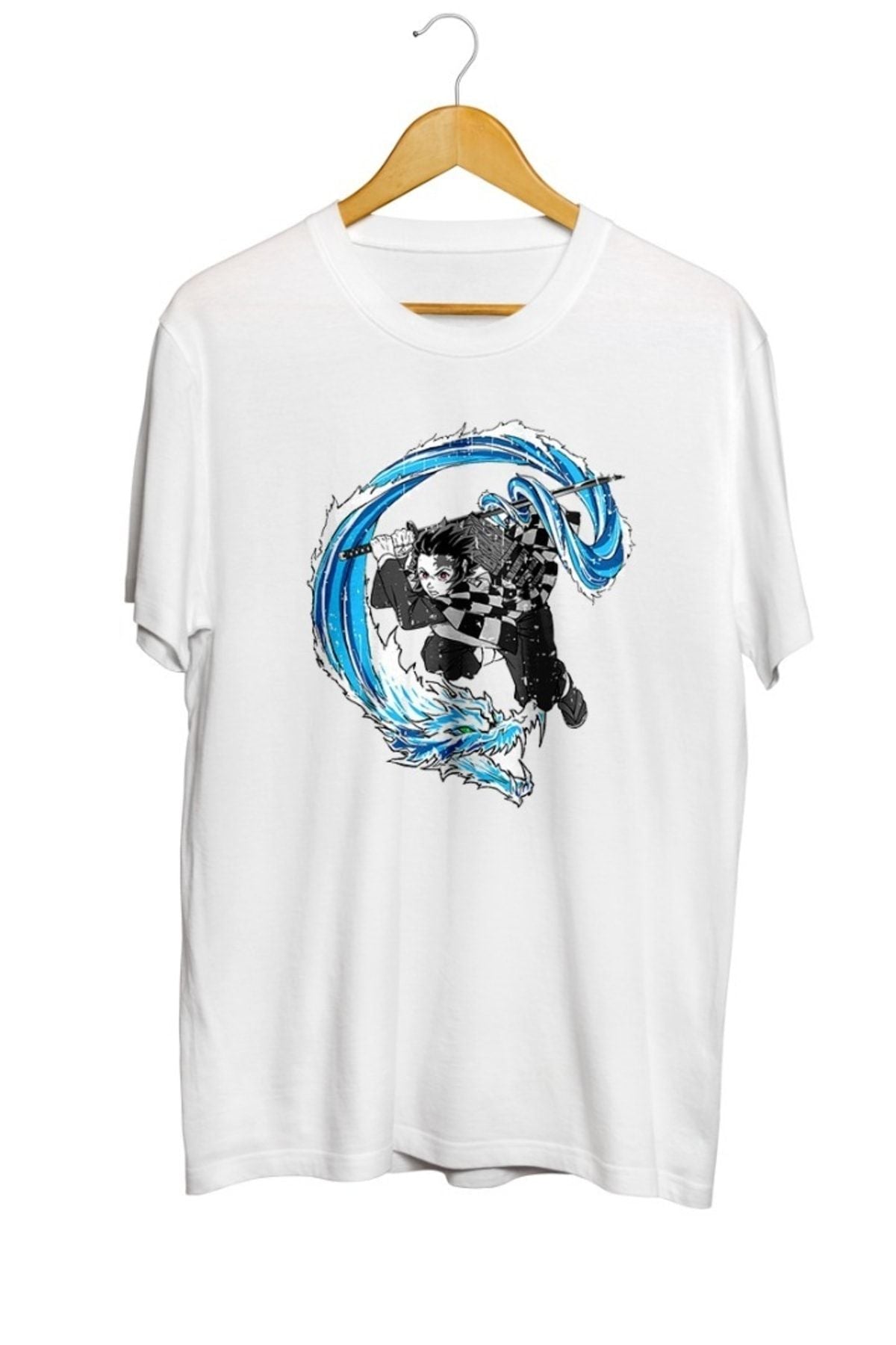 Demon Slayah Slayer Baskılı Unisex Tişört