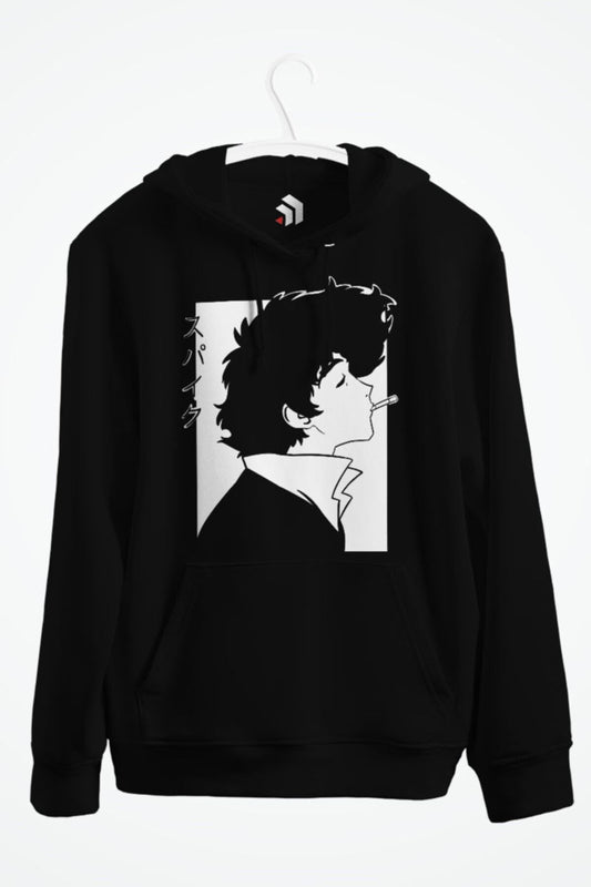 Cowboy Bebop Anime Baskılı Kapşonlu Sweatshirt