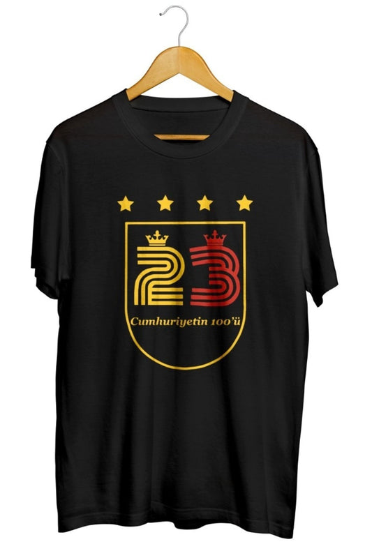 23. Şampiyonluk 100.yıl Baskılı Unisex Tişört
