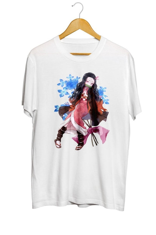Demon Slayer Şeytan Avcısı Anime Baskılı Unisex Tişört