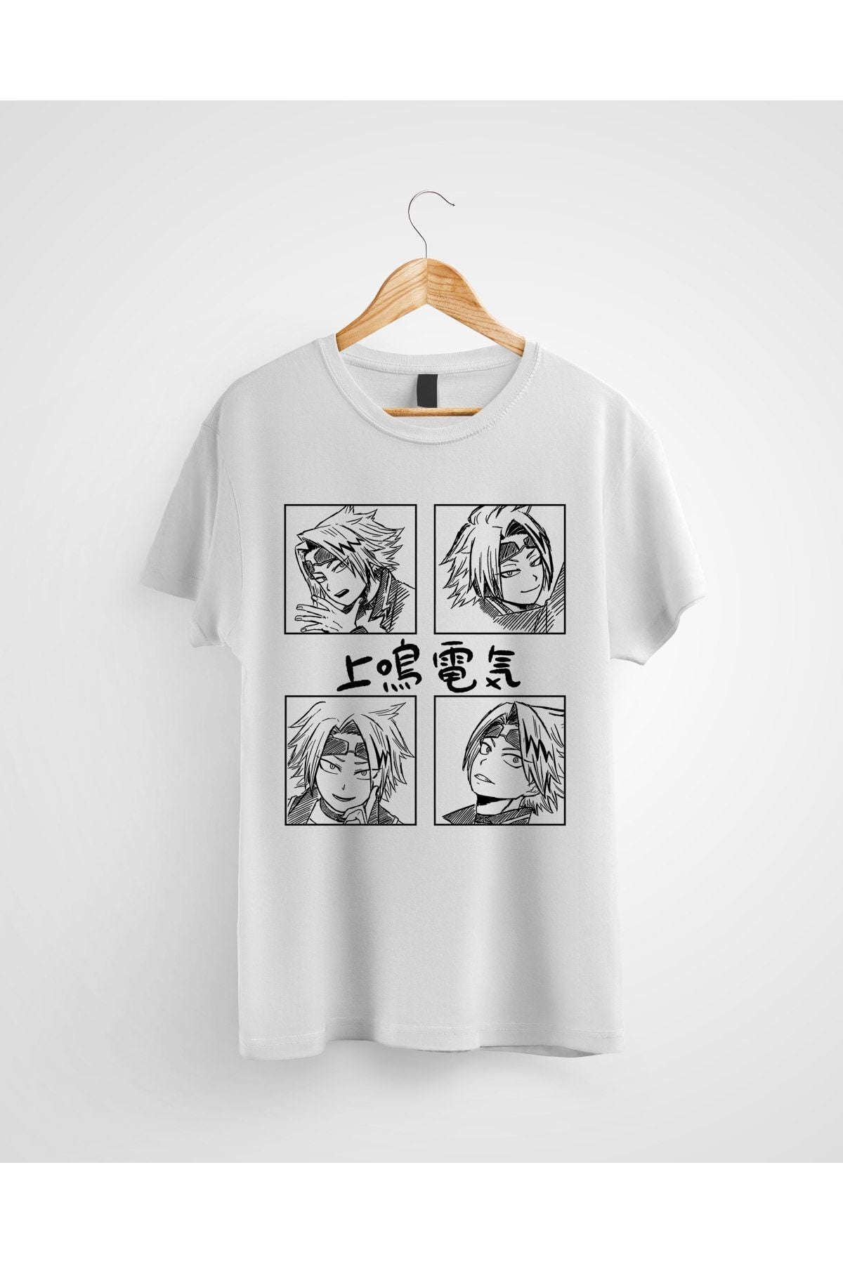 My Hero Academia Denki Kaminari Anime Baskılı Tişört