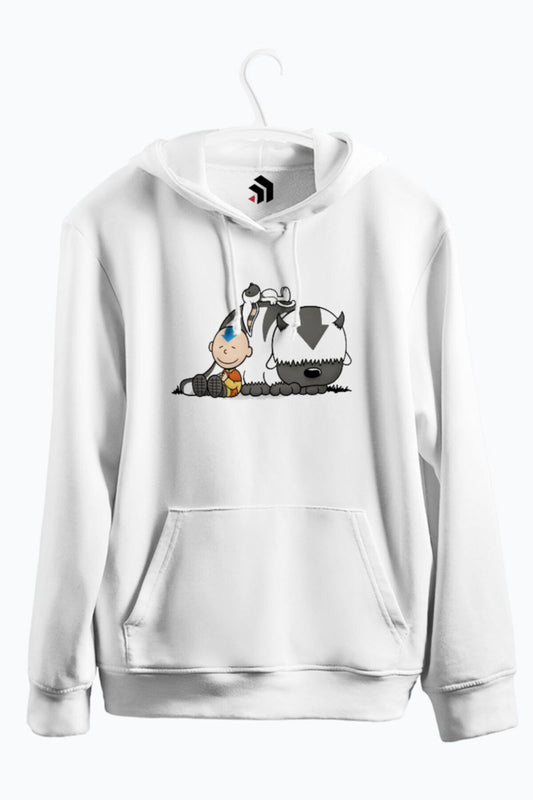 You Arrowhead! Avatar The Last Airbender Baskılı Kapşonlu Sweatshirt