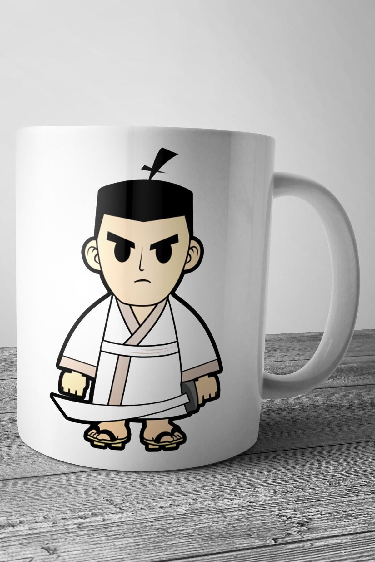 Samurai Jack Anime Baskılı Kupa Bardak