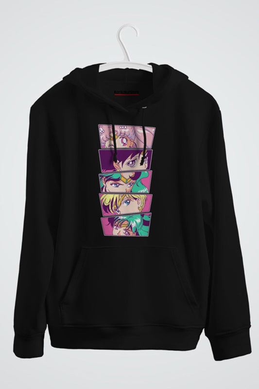 Sailor Scouts Vol. 2 Baskılı Kapşonlu Sweat
