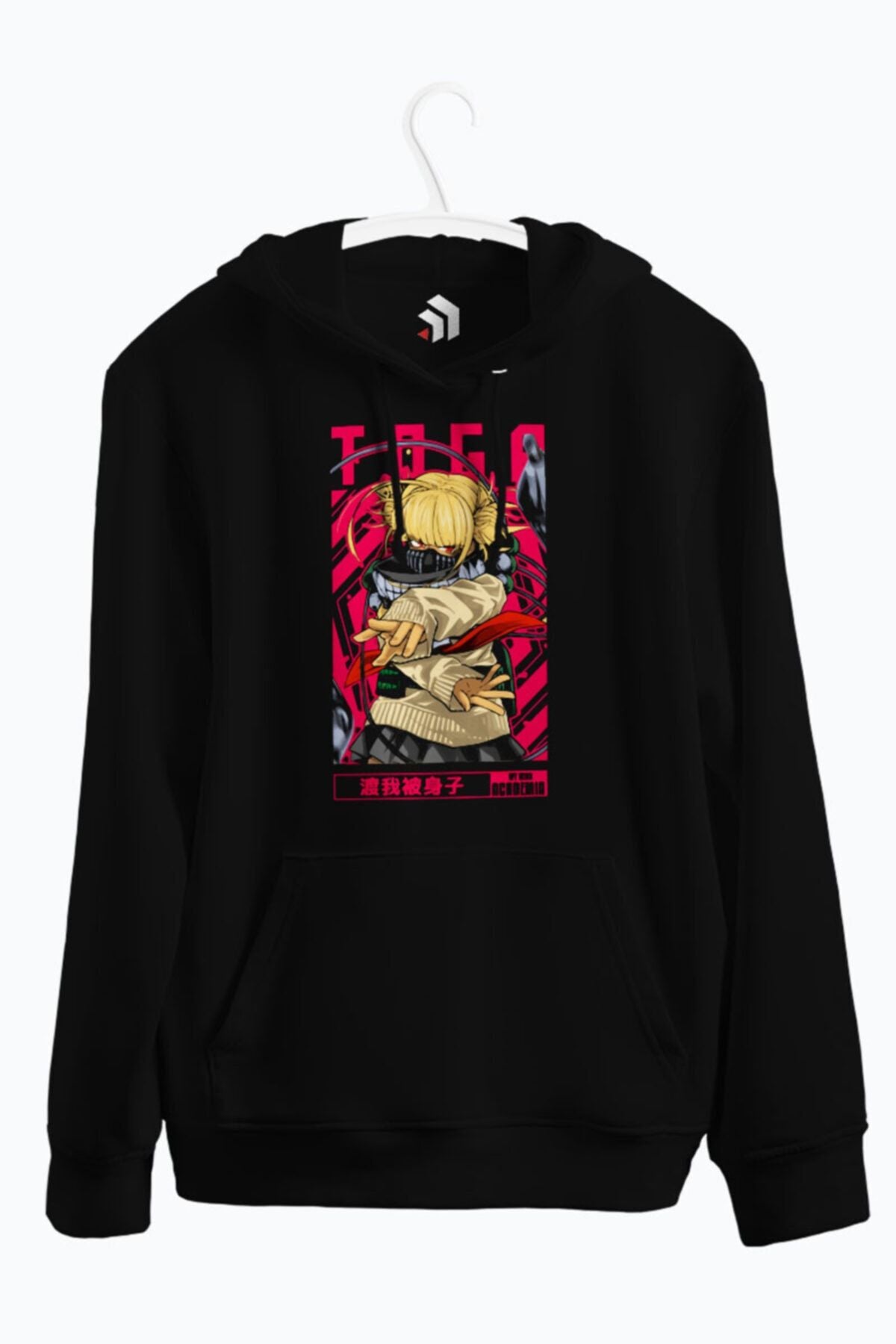 Himiko Toga Manga Design Anime Baskılı Kapşonlu Sweatshirt