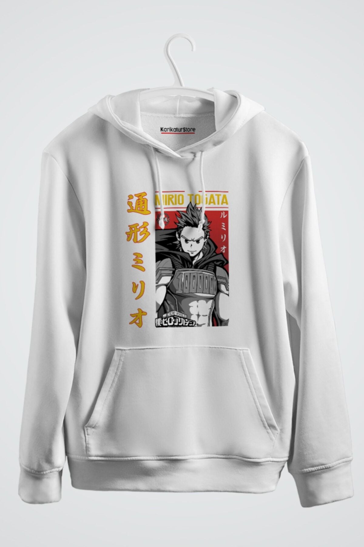 Mirio Togata My Hero Academia Anime Baskılı Kapşonlu Sweat