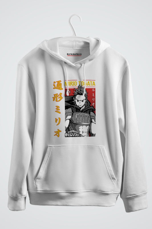 Mirio Togata My Hero Academia Anime Baskılı Kapşonlu Sweat