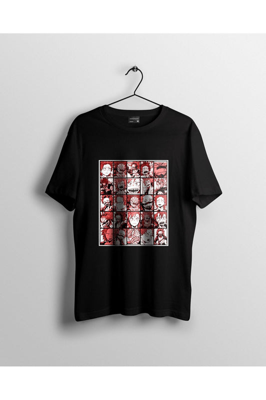 Eijiro Kirishima Kolaj My Hero Academia Anime Tişört