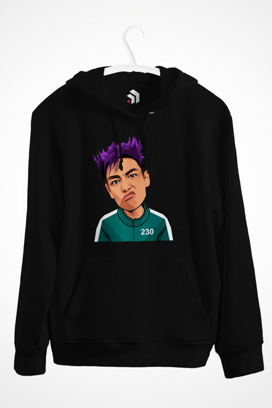 Squid Game Thanos Baskılı Kaliteli Kapüşonlu Sweatshirt Hoodie