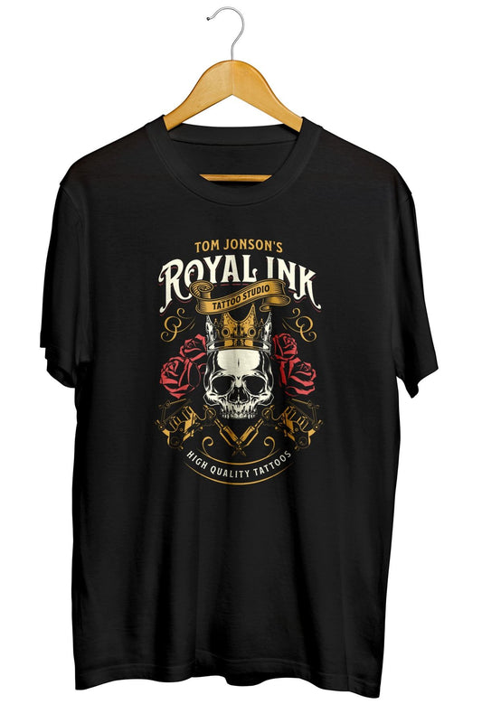 Royal Ink Baskılı Unisex Tişört