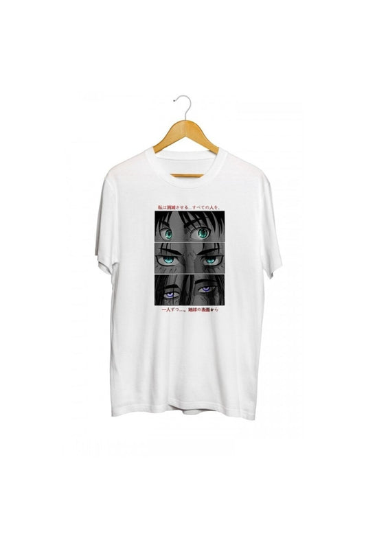 Eren Yeager Graphic Baskılı T-shirt