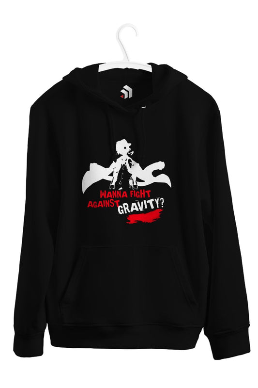 Chuuya Nakahara Anime Baskılı Unisex Kapşonlu