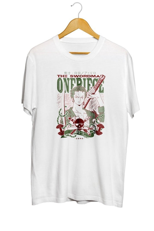 One Piece Anime Baskılı Unisex Tişört