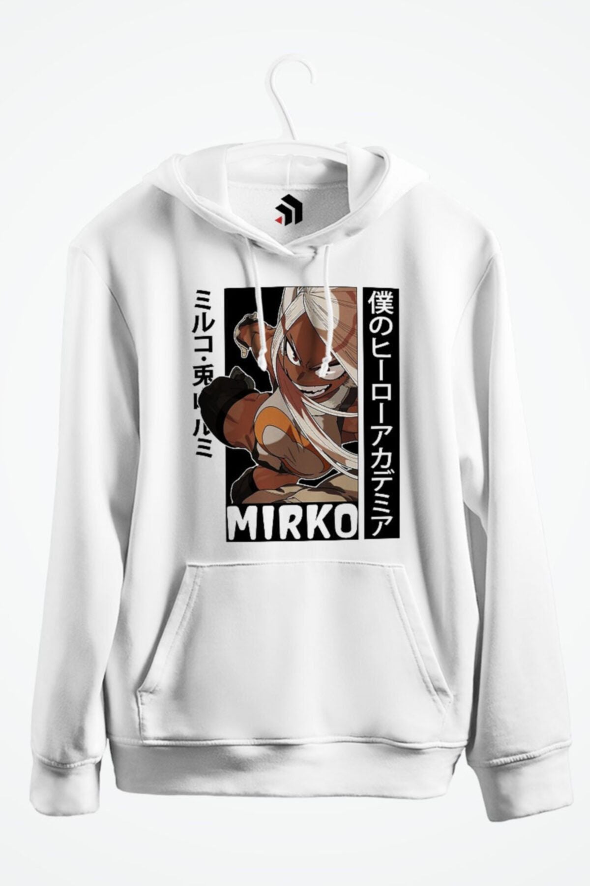My Hero Academia - Rabbit Hero Mirko Anime Baskılı Kapşonlu Sweatshirt