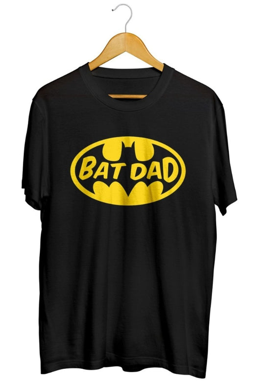 Batman Bat Dad Babalar Günü Baskılı Unisex Tişört