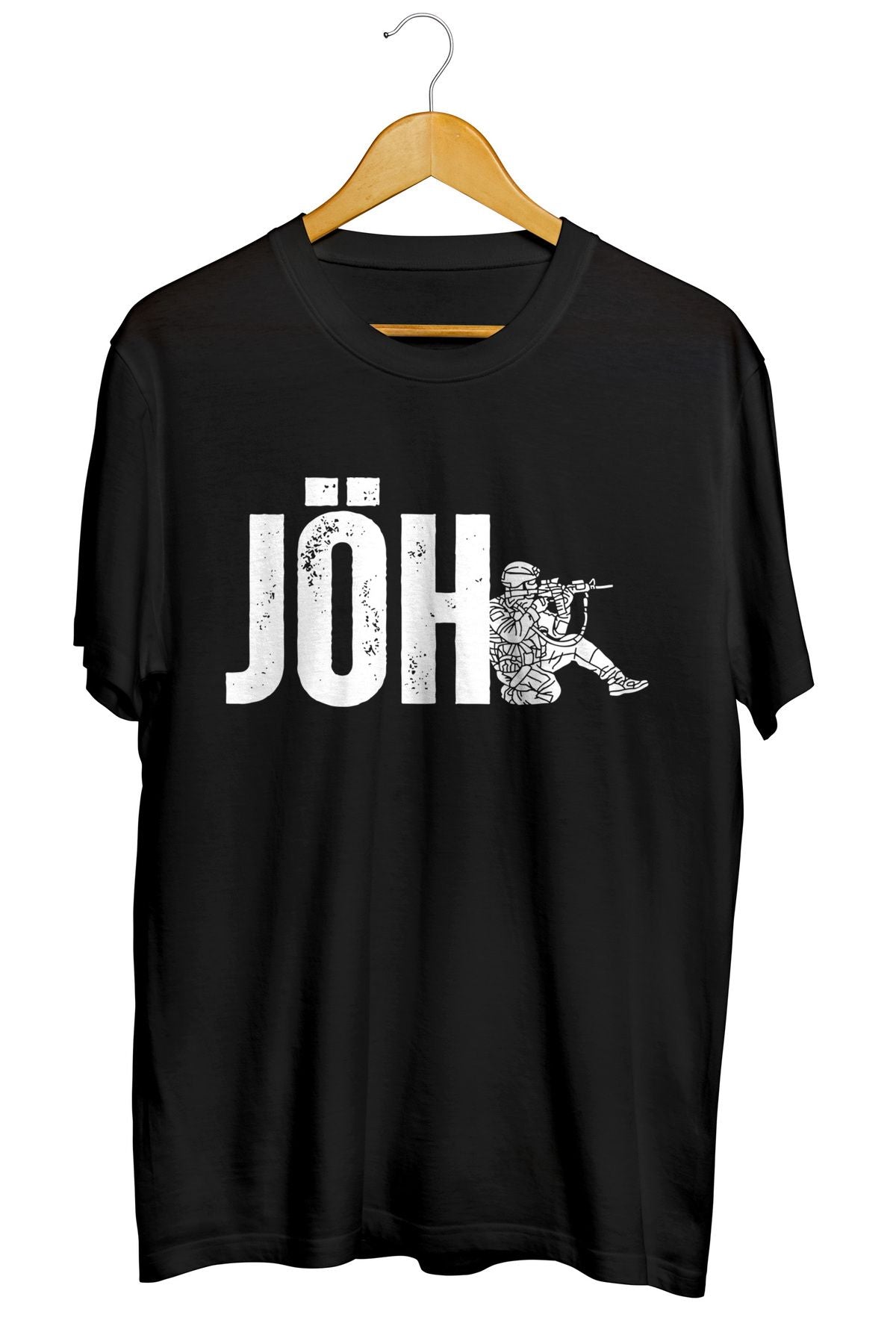 JÖH Baskılı Unisex Tişört