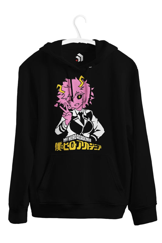 Mina Ashido Pinky My Hero Academy Anime Baskılı Unisex Kapşonlu