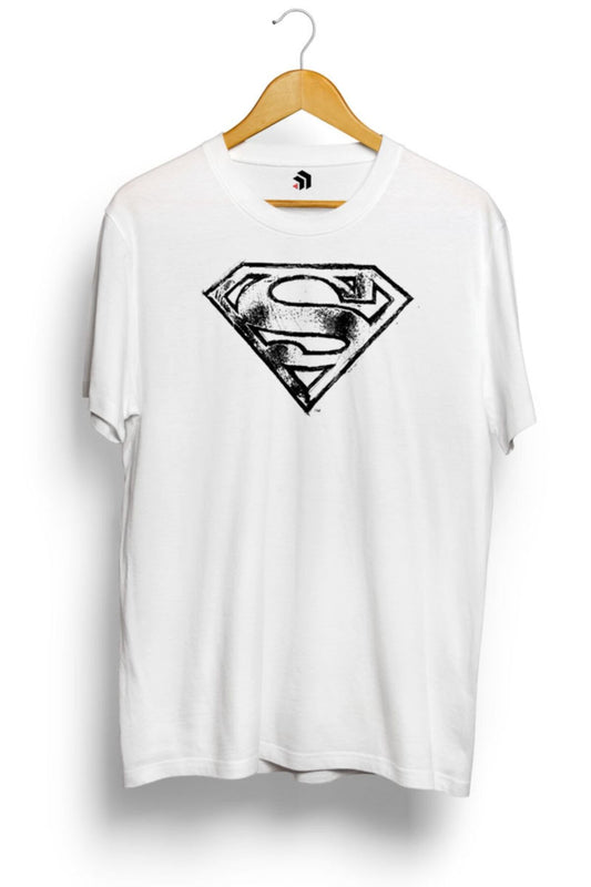 Superman S-shield Logo Baskılı Tişört