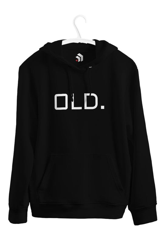Old Baskılı Unisex Kapşonlu Sweat