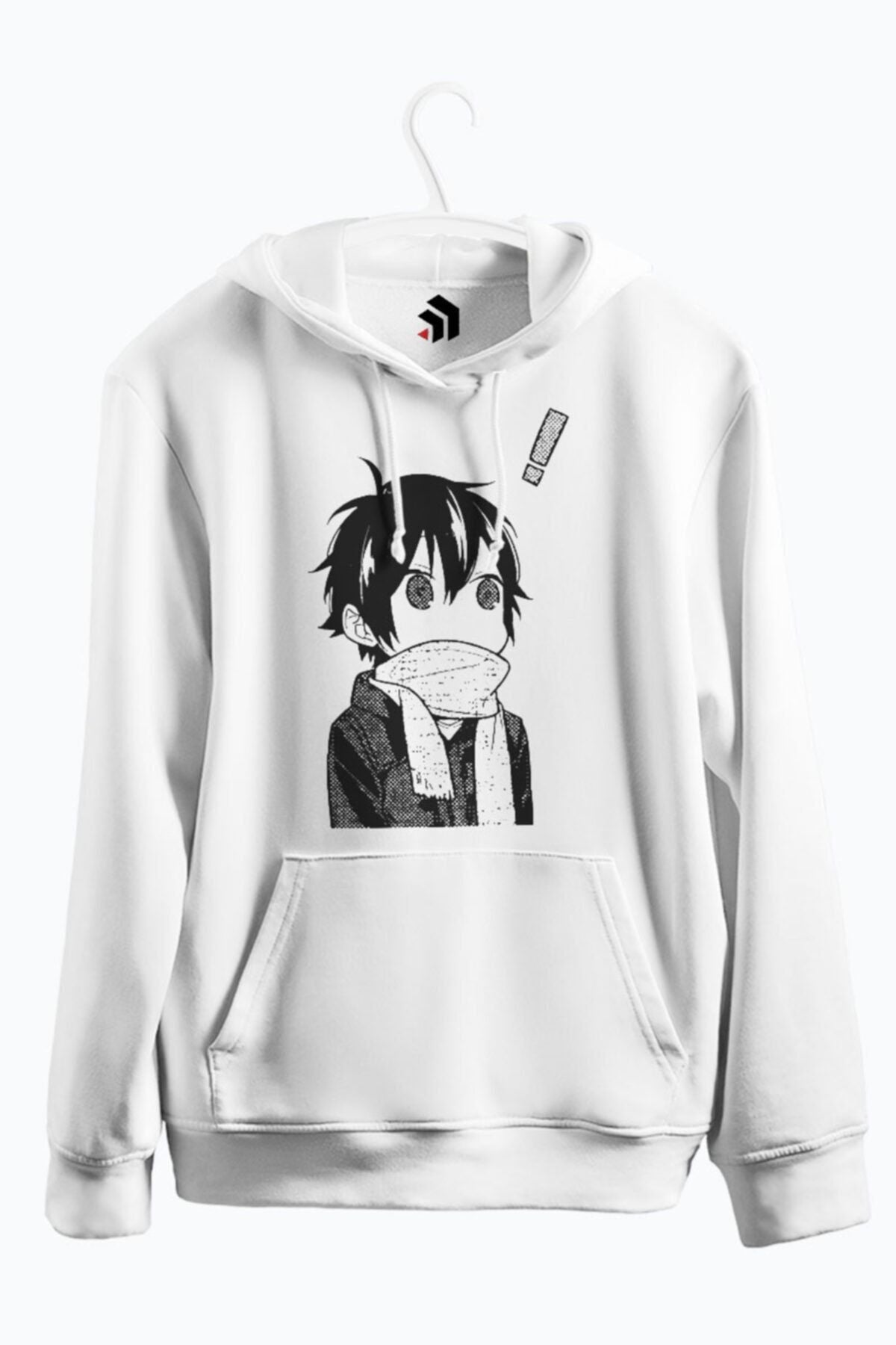 Anime Sad Girl Manga Girls Baskılı Kapşonlu Sweatshirt