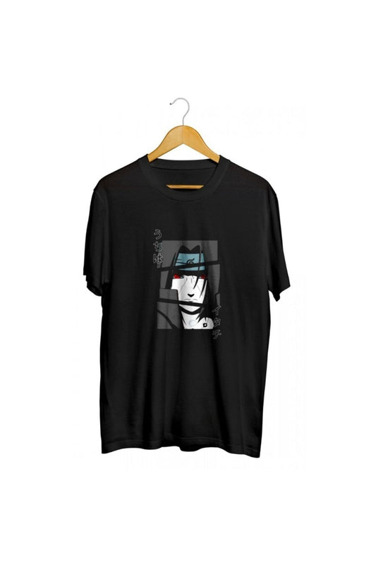 Uchiha Itachi Anime Baskılı Unisex Tişört