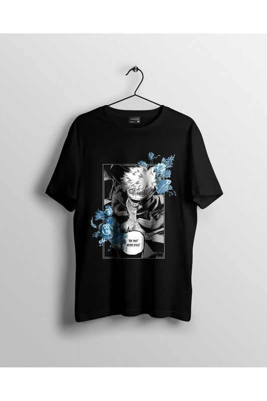 Dabi Blue Flowers My Hero Anime Tişört